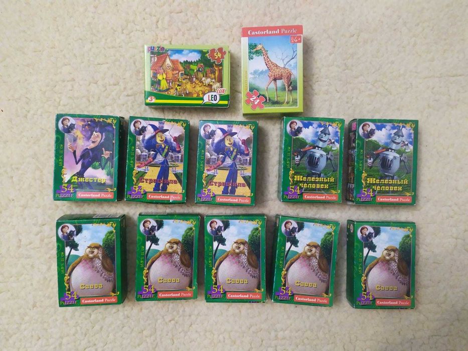 пазлы Касторленд лего Френдс деревянные