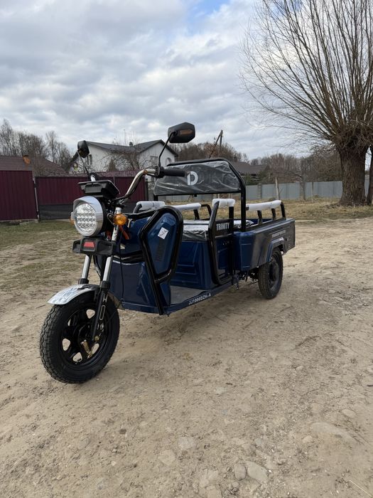 Електротрицикл Transporter 1000W LiFePo4Трьохколісний Муравей Грузовий