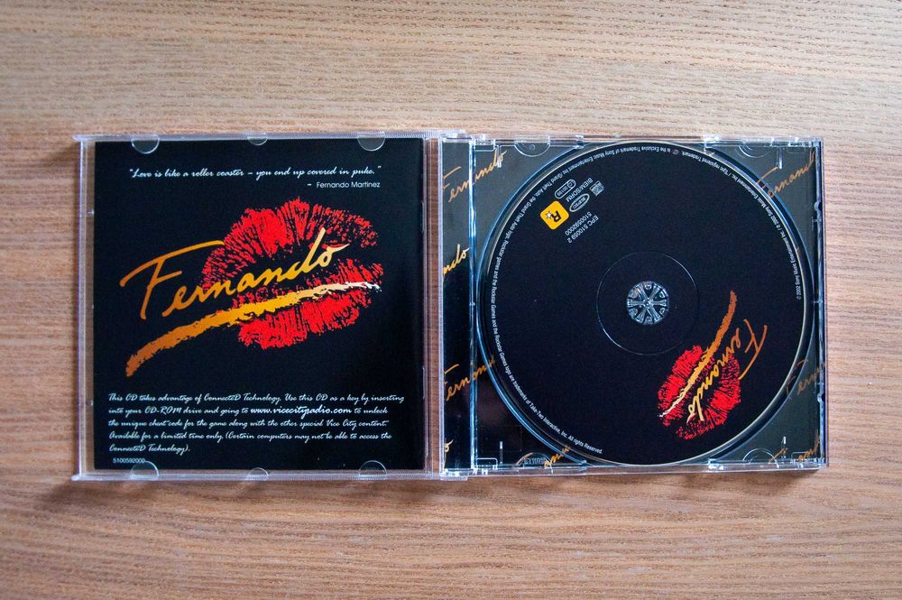 Grand Theft Auto: Vice City Official Soundtrack Box Set, Banda Sonora