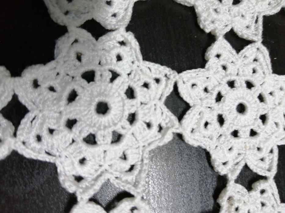 Pano de croché linha fininha