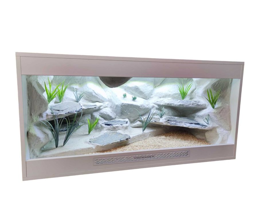 Terrarium 120x60x60 dla agamy jaszczurki