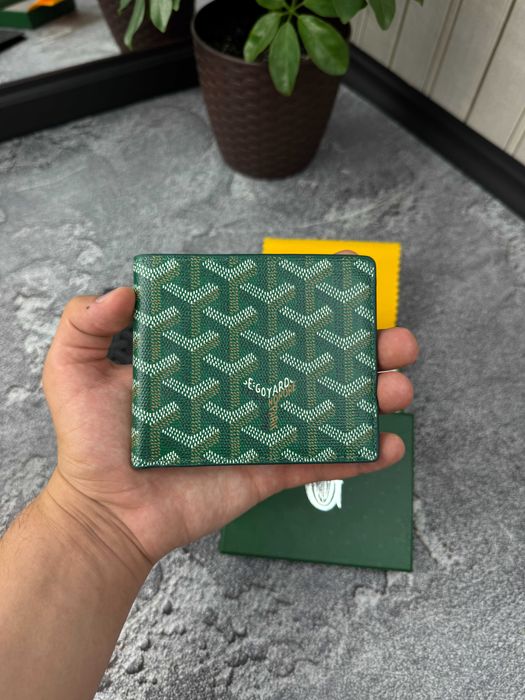 Гаманець з еко-шкіри Goyard преміум класу з подарунковим набором