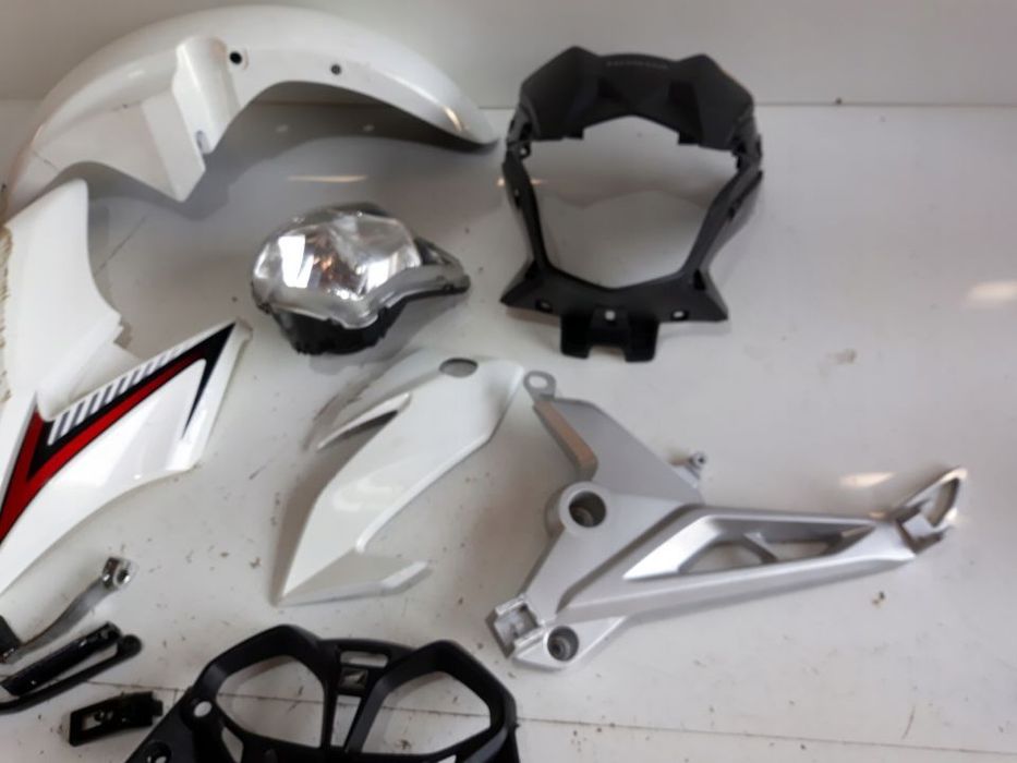 honda cb 125 f czasza owiewka lampa błotnik set