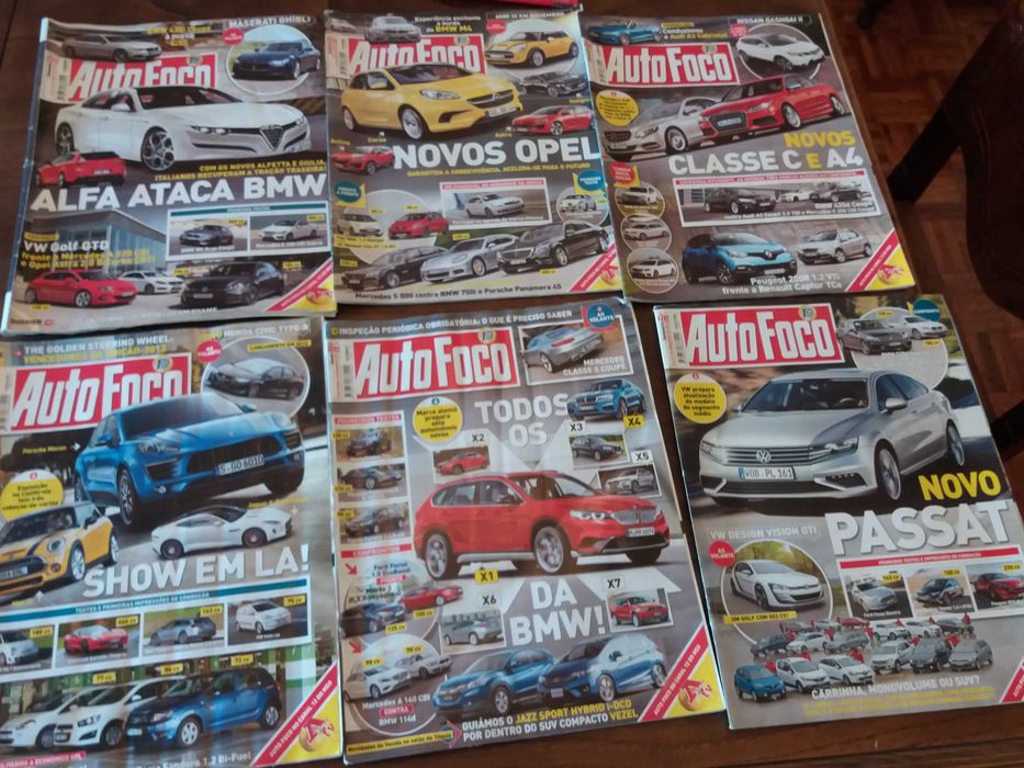 Revistas Técnicas do Automóvel e 32 Revistas AUTOFOCOS