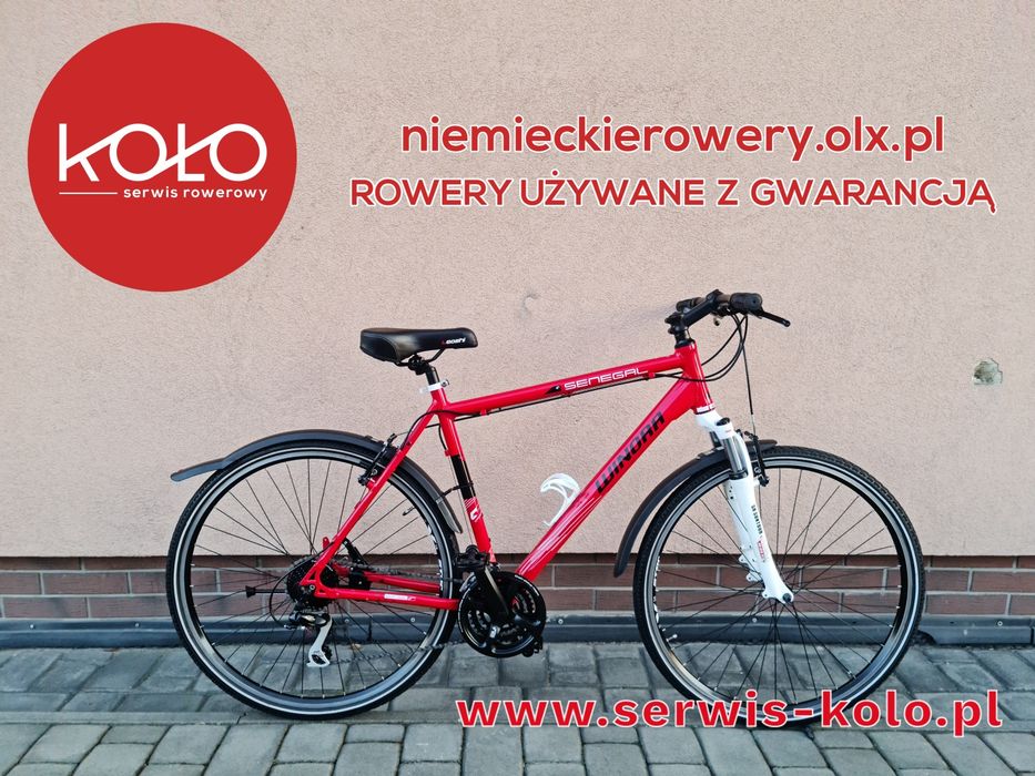 Rower męski crossowy WINORA koła 28 SHIMANO ALIVIO aluminium rabat