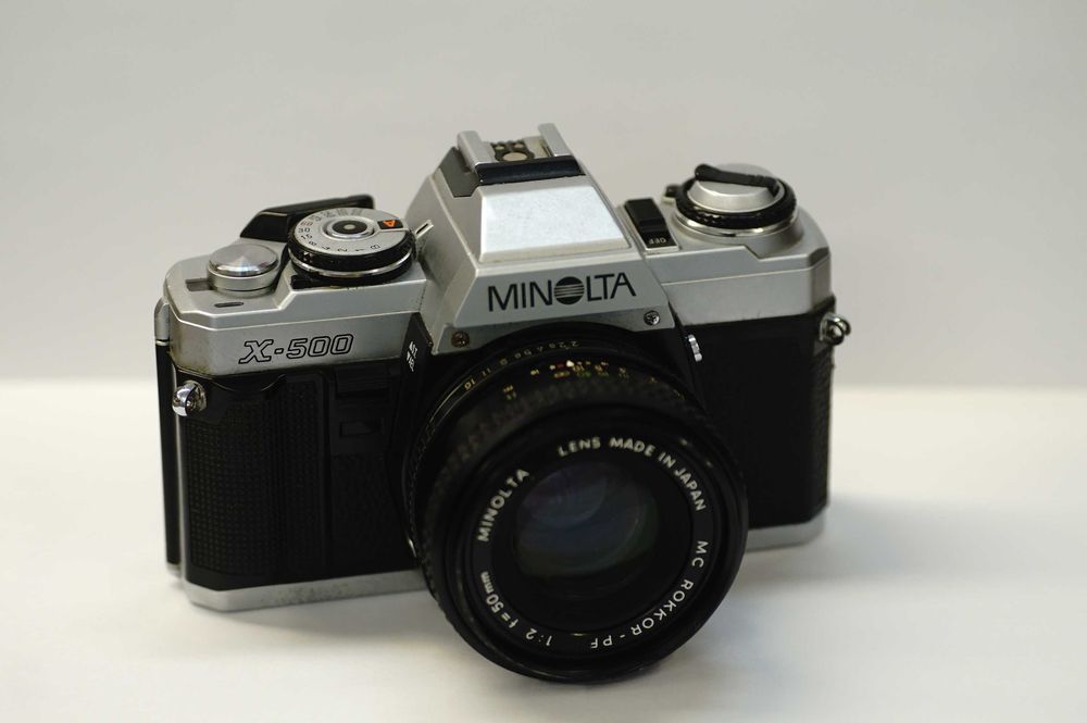 Minolta x 500 + Minolta 50mm f.2