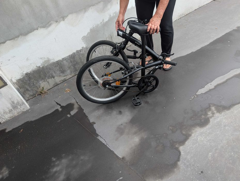 Bicicleta desdobrável btwin