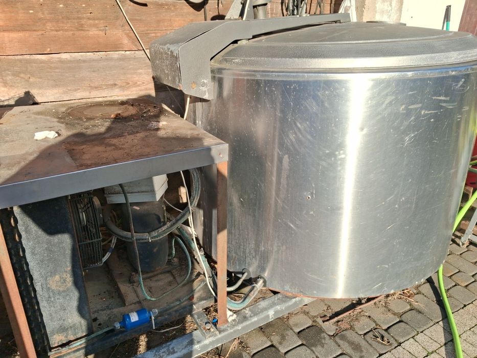 Zbiornik na mleko alfalaval 1200l