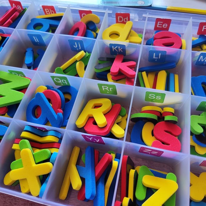 ABC magnetic letters