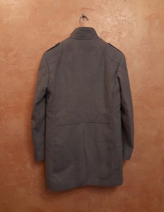 Пальто Plus Scorpion зимнее мужское серое