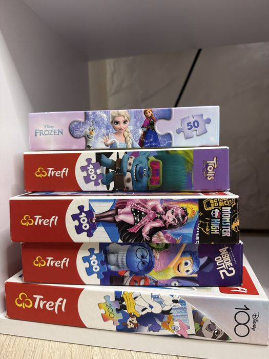 Пазли trefl frozen, disney, rainbow