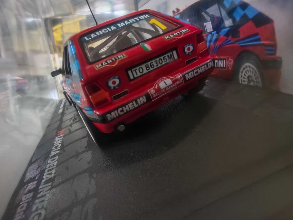 Lancia Delta Integrale 16V + Fiat Ducato  Team Lancia Martini Rally 1:43