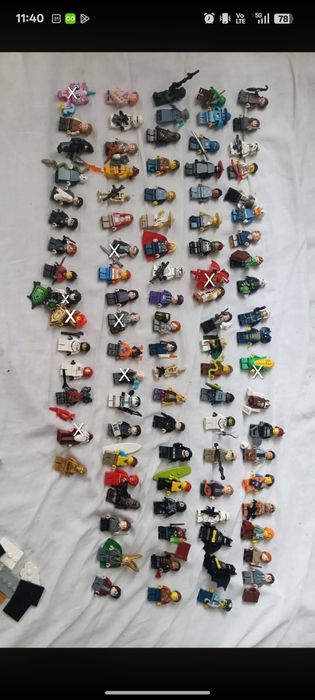 Klocki LEGO figurki i mix