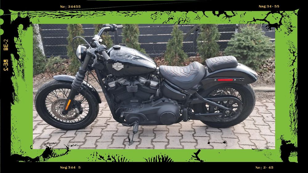 Harley-Davidson Softail Street Bob 2019r Sterrt Bob 5000 mil Pali Jeżdzi