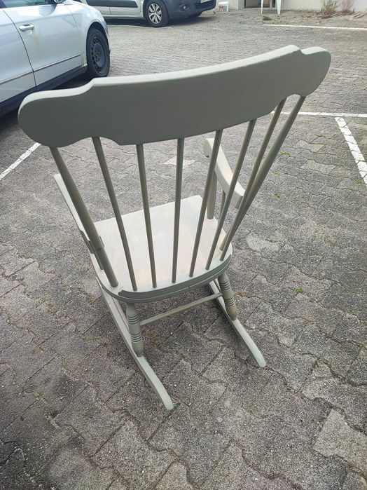 Fotel na biegunach - bujany .