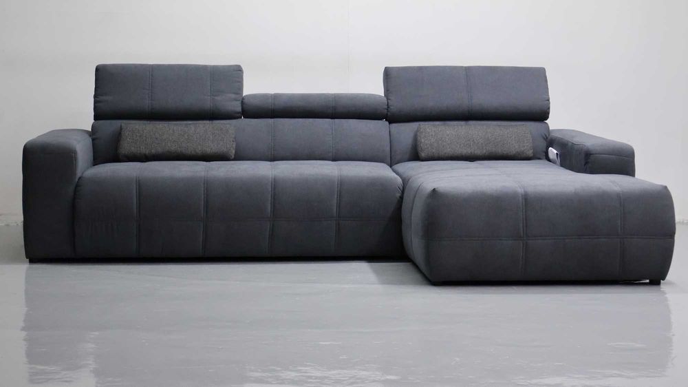 TCc TLB DESIGN narożnik regulowane zagłówki rogówka sofa kanapa popiel