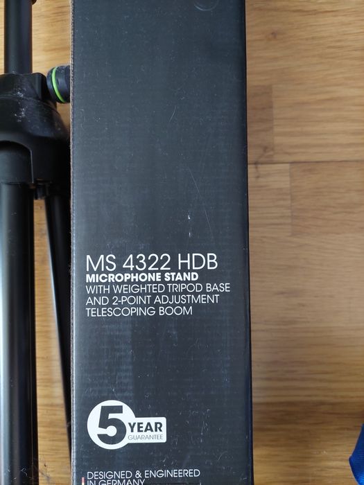Suporte de microfone Gravity MS4322