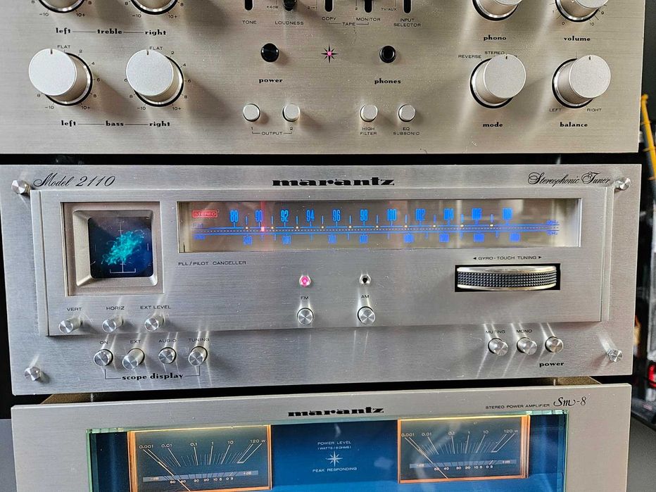 Marantz 2110 AM/FM oscyloskop