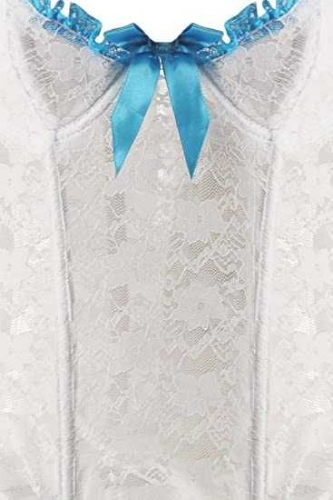 Gorset z kokardą + majtki + paski S/M Walentynki