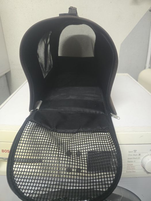 Transportadora grande para gatos