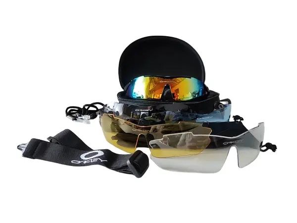 oakley 5 линз. тактичні окуляри армійські