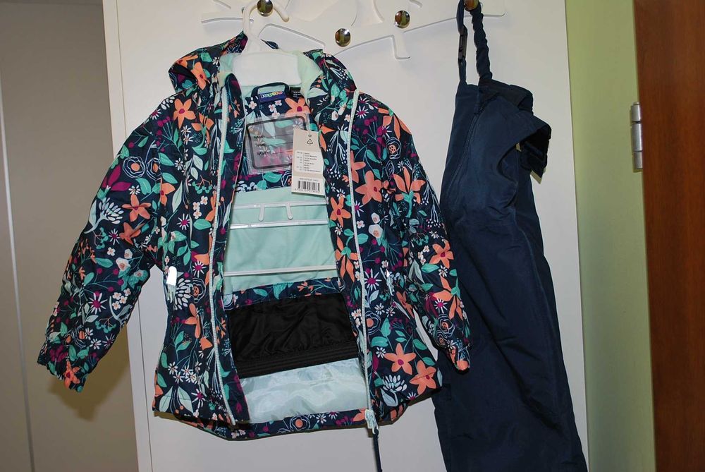 nowy komplet narciarski zimowy dziecięcy spodnie kurtka 86 92