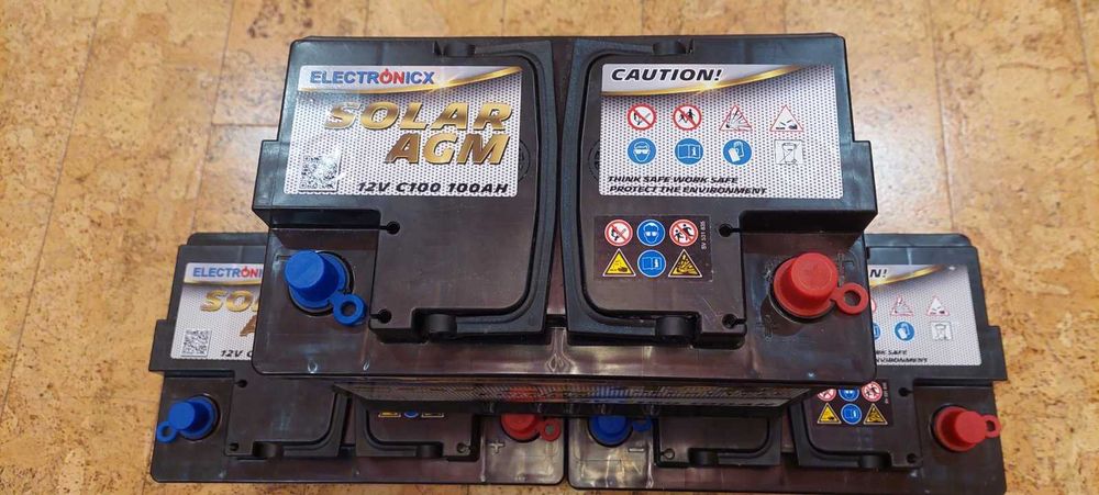 AGM акумулятор; 100А; гелевий акумулятор