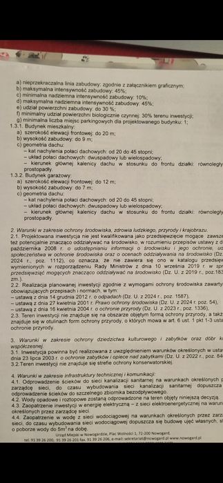 Działka budowlana