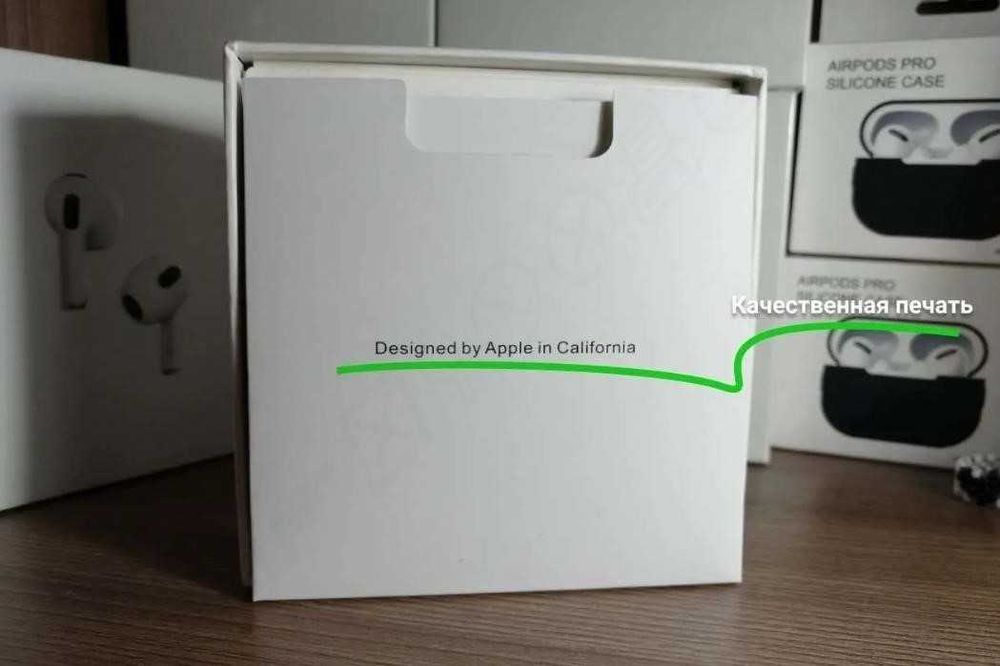 АірПодс 3 1в1 Наушники беспроводные +чехол Premium