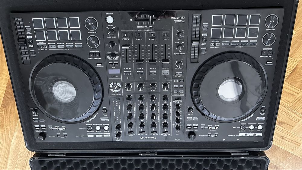 FLX10 Pioneer DDJ + Magma Carry Lite DJ Case XXL  PLUS– stan idealny