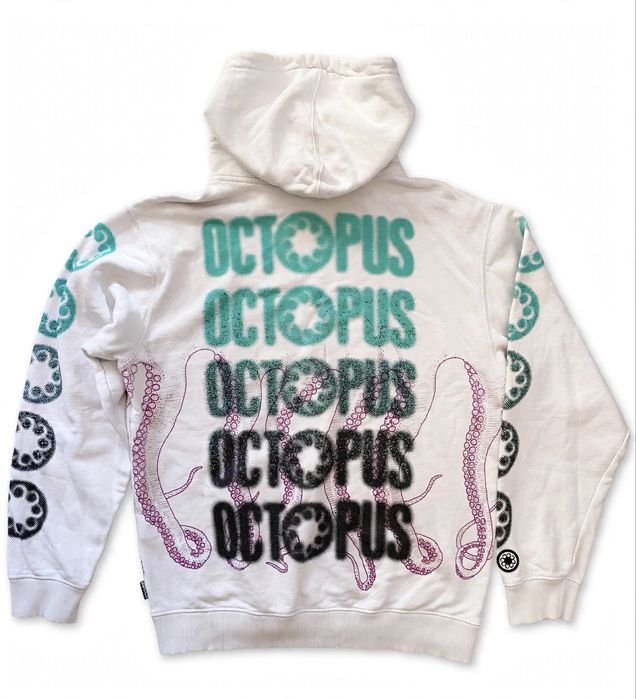 Bluza z kapturem Octopus Blurred Hoodie.