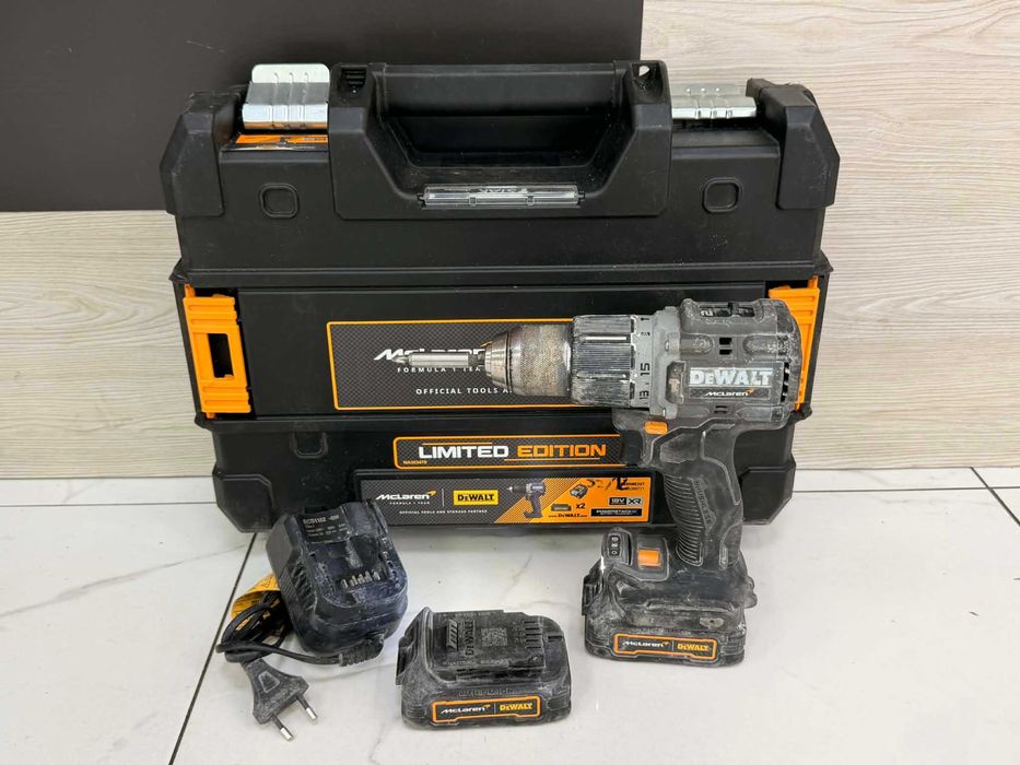 Wiertarko-wkrętarka DEWALT McLaren DCD85MM1T-QW z akumulatorem