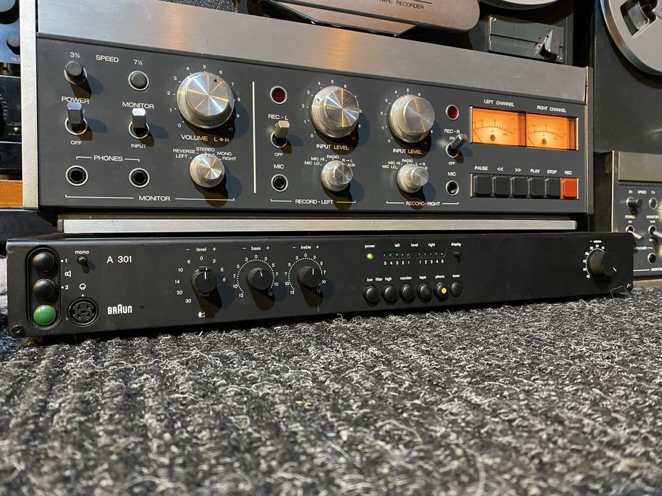 Braun A301 wzmacniacz stereo