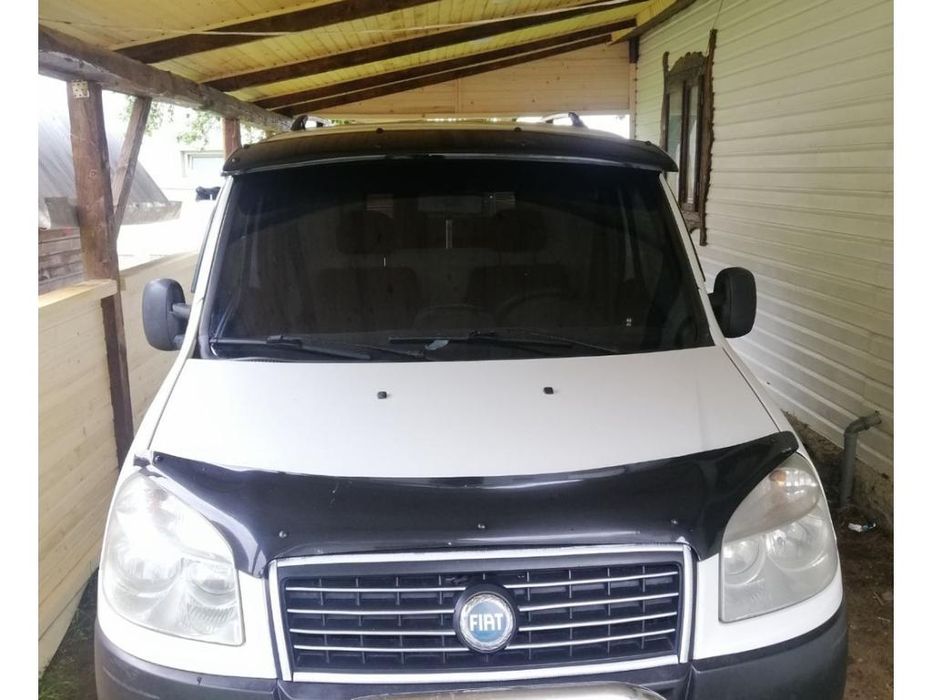 Fiat Doblo Козырек дефлектор на лобовое стекло