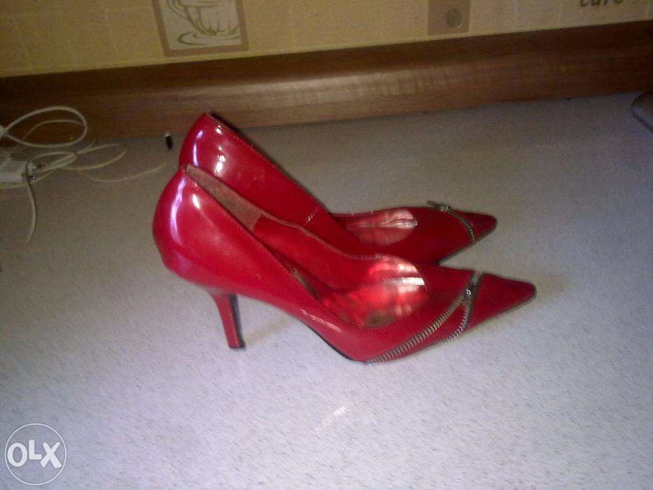 czerwone lakierki roz.4