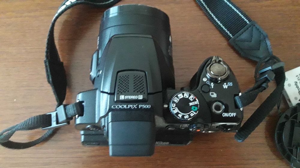 Nikon p500 + torba ładowarka i 4 baterie