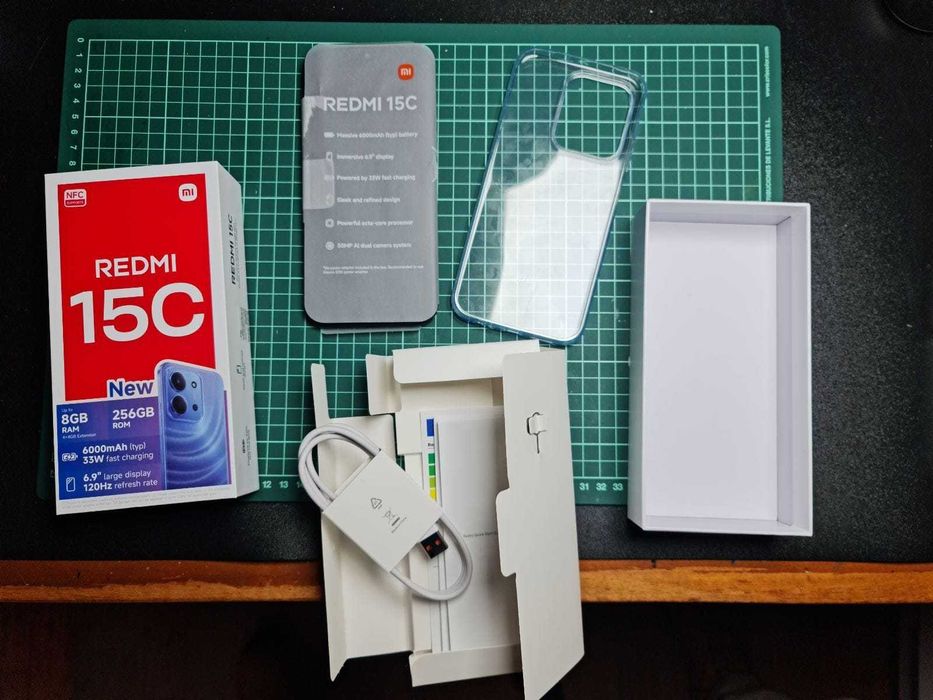 XIAOMI Redmi 15C (6.9'' -84 GB - 256 GB – Preto