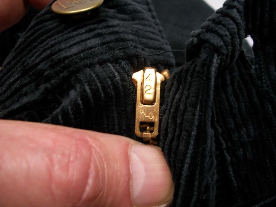 винтажные вельветовые джинсы 70-х г Lee Ranger полут 40-40.5см Бельгия