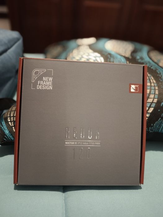 Ventoinha 120mm Noctua 1700RPM NF12-P12 Redux-1700 4 Pinos PWM