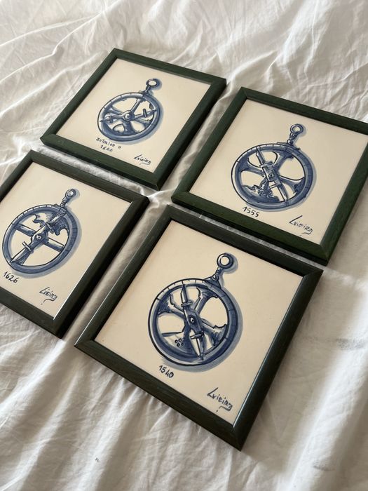 Quadros símbolos marítimos