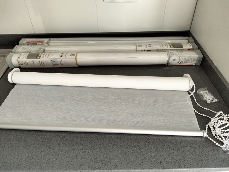 4 estores interiores novos