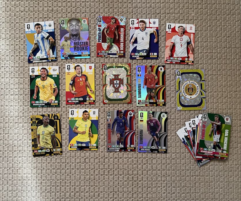 Оригінальні картки Panini Adrenalyn XL до Чемпіонату Світу 2026