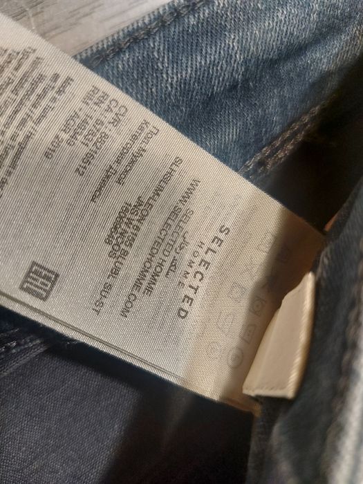 Spodnie jeans Selected męskie