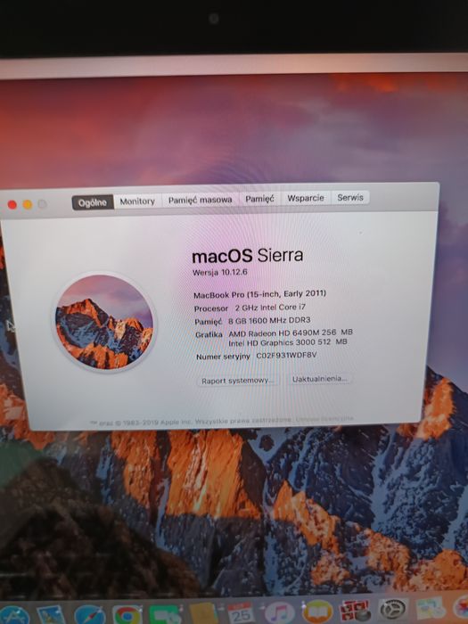 Apple MacBook Pro  256GB