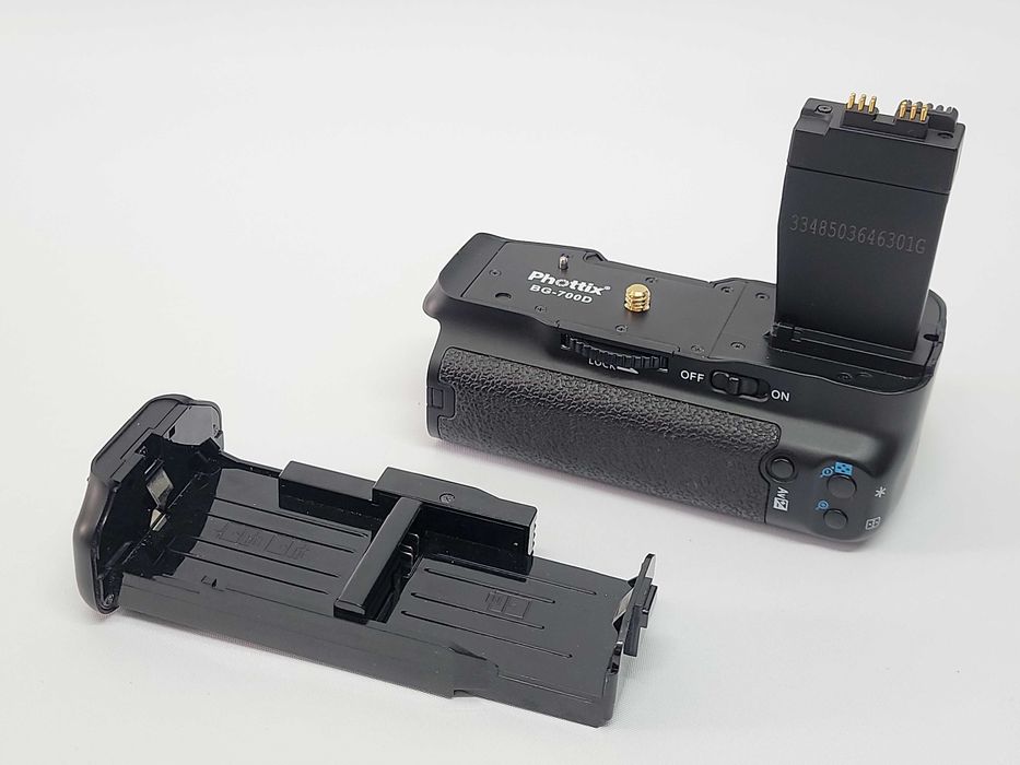 Punho Phottix BG-700D Canon grip 550D 600D e 700D