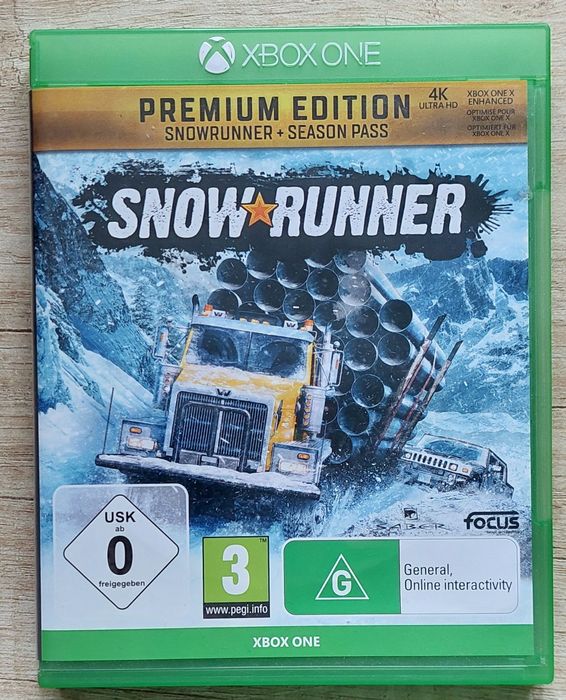 SnowRunner Xbox One – Polska wersja, bardzo dobry stan, paragon