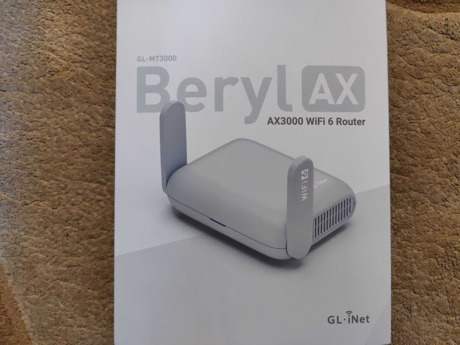 Nowy Router Podróżny GL.iNet Beryl AX GL-MT3000, wtyczki US UK EU ...
