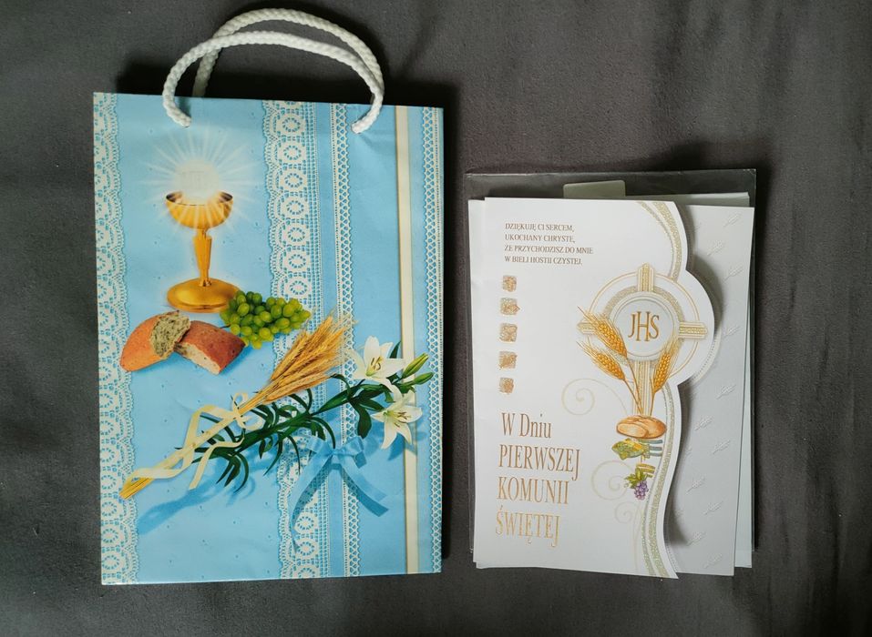 Kartka okolicznościowa plus torebka