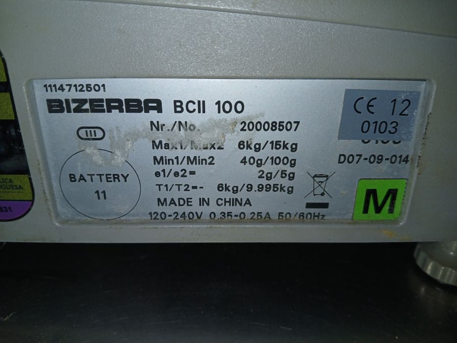 Balança digital Bizerba