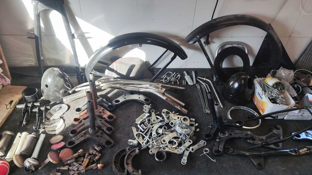 wsk 125,175, shl części